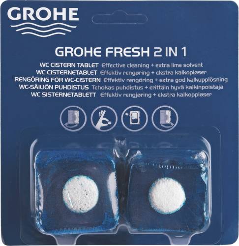 Tablete curatare Grohe Fresh 2 in 1