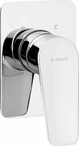 Baterie dus monocomanda incastrata Deante Jasmin fara comutator de dus crom