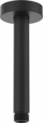 Brat de dus negru mat Ideal Standard IdealRain 15 cm cu montare pe tavan