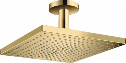Palarie cu brat de dus Hansgrohe Raindance E 300 Air auriu lucios