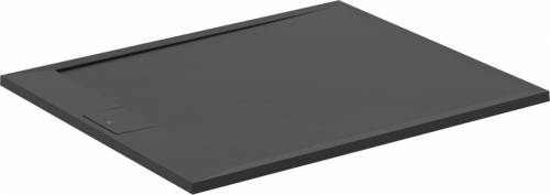 Cadita de dus dreptunghiulara Ideal Standard ilife Ultra Flat S negru intens 120x100 cm