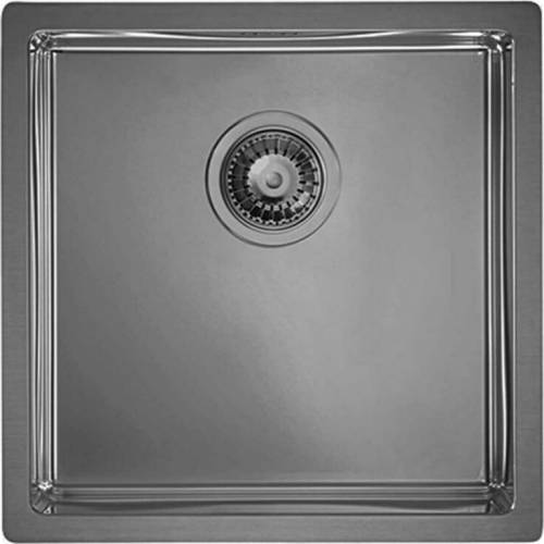 Chiuveta inox Alveus Quadrix 30 finisaj antracit 45x45 cm