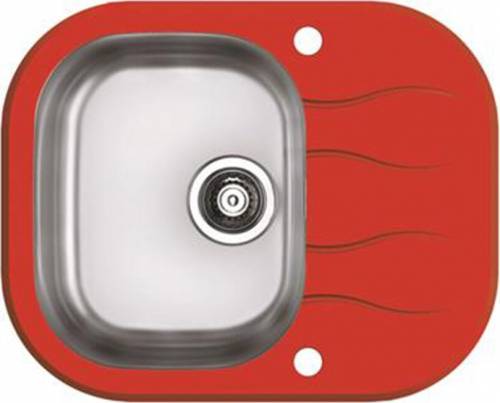 Chiuveta inox Alveus Wave 10 finisaj personalizat 62x50 cm