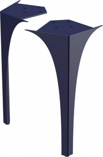 Set picioare fata pentru mobilier Oristo Louis 62 bleumarin mat 275 cm