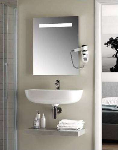 Oglinda cu iluminare si dezaburire Ideal Standard Mirror&Light 50x70 cm