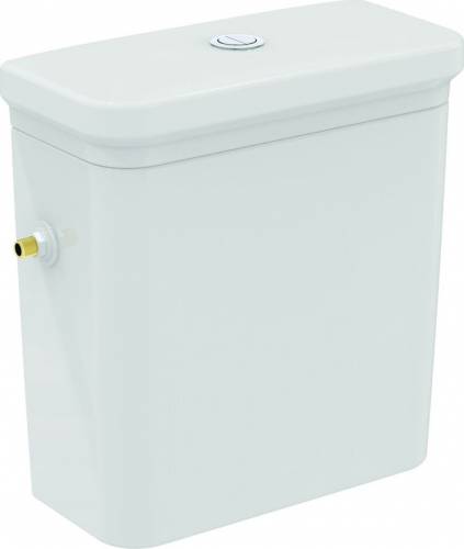 Rezervor pe vas WC Ideal Standard Atelier Calla cu alimentare laterala alb lucios