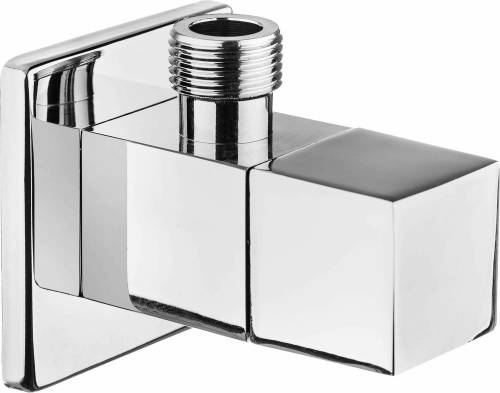 Robinet coltar Deante 1/2 -3/8 dreptunghiular crom cu cartus ceramic