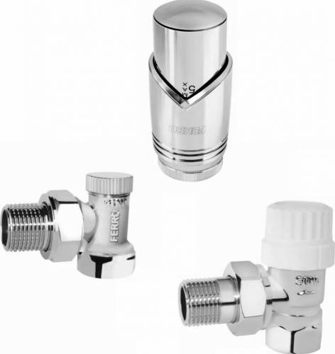 Set robinet coltar termostatic decorativ Ferro