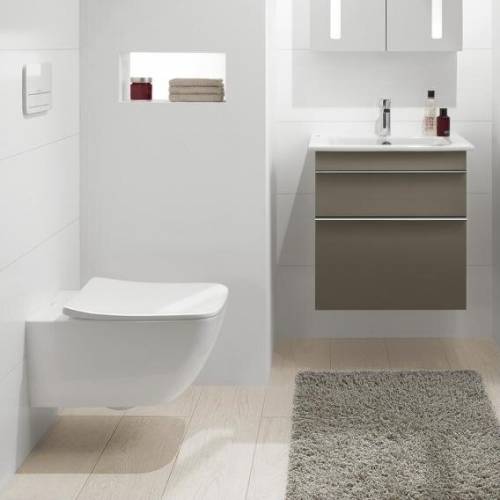 Set vas wc suspendat Villeroy&Boch Venticello Direct Flush cu capac slim soft close