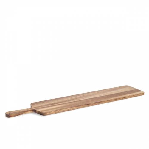 Platou servire - din lemn de salcam - Oriental Large Natural - L75xl15 - 5xH1 - 5 cm