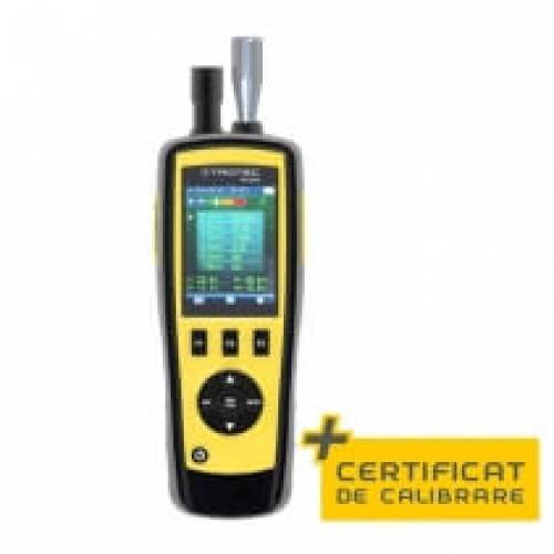 Contor particule pentru detectarea calitatii aerului TROTEC PC200 cu certificat de calibrare - Data logger 5000 valori