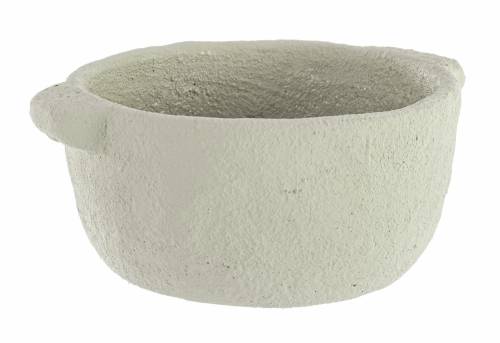 Ghiveci din ciment - Ercolano Bowl Verde Mint - L25xl20 - 7xH9 - 5 cm