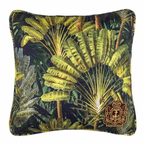 Perna decorativa Traveller‘s Palm Verde - L50xl50 cm