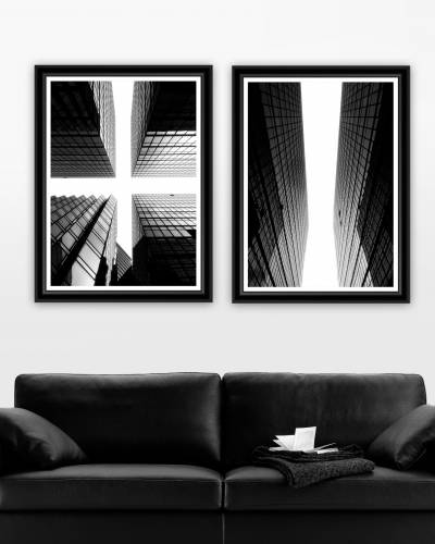 Tablou 2 piese Framed Art Glass Giants I&II