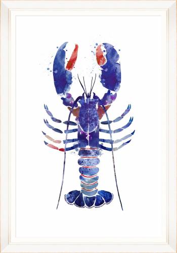 Tablou Framed Art Watercolor Lobster II