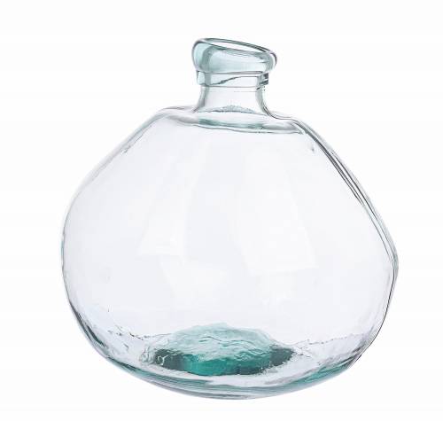 Vaza decorativa din sticla reciclata - Loopy L - O31 - 5xH32 cm