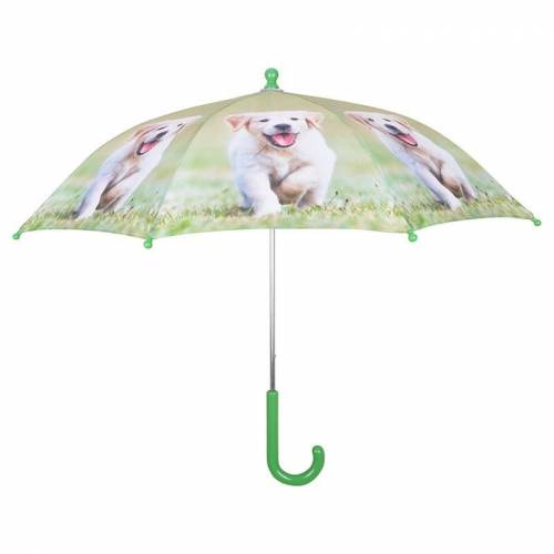 Umbrela pentru copii Labrador Verde - O71xH58 cm
