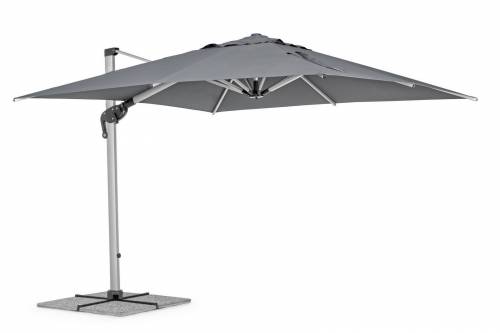 Umbrela de soare suspendata - Ines B Gri Inchis - L300xl300xH251 cm