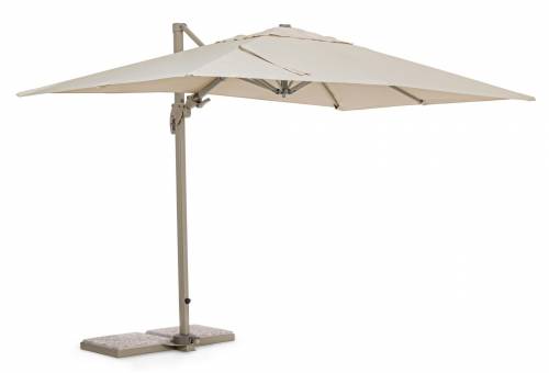 Umbrela de soare suspendata - Saragozza B Bej - L300xl200xH260 cm