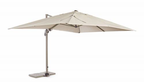 Umbrela de soare suspendata - Saragozza C Bej - L400xl300xH275 cm